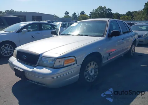 2003 Ford Crown Victoria Police из США, поврежденный, VIN 2FAHP71W13X176206